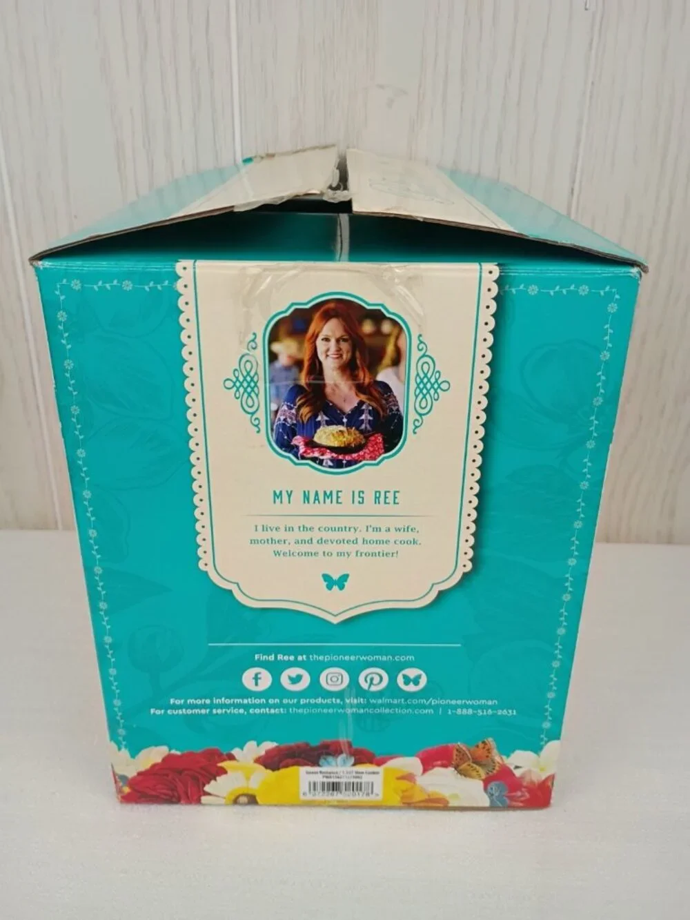 Pioneer Woman Sweet Romance 1.5-Qt Small Slow Cooker Crock Pot Floral NIB